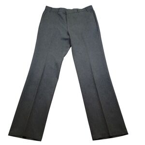 VTG Levi's Action Slacks Sta-Prest Gray Dress Leisure Disco Pants 38x34 38x33